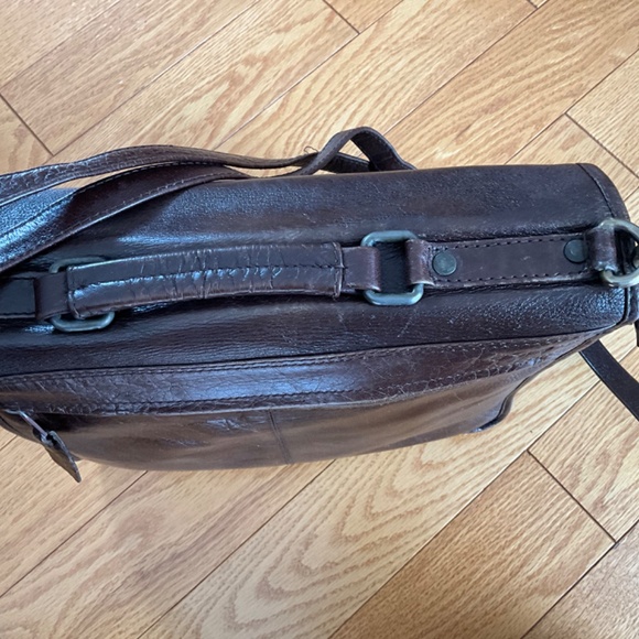 Vintage Barganza Burgundy Leather women pursue - Picture 7 of 8